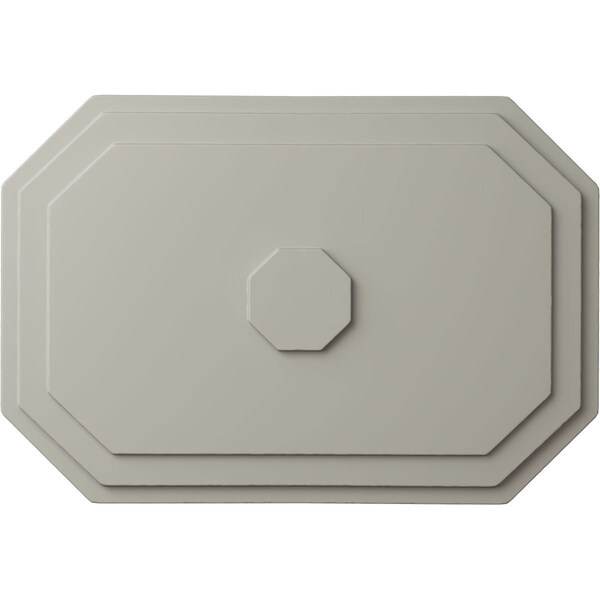 Ekena Millwork Felix Ceiling Medallion, Hand-Painted Pot of Cream, 25 1/4"W x 17 1/4"H x 1 3/4"P CM25FEPCF - main